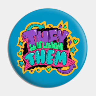 Pronouns They Them Pin