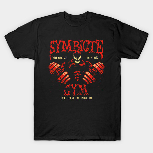 Symbiote Gym T-Shirt by teesgeex