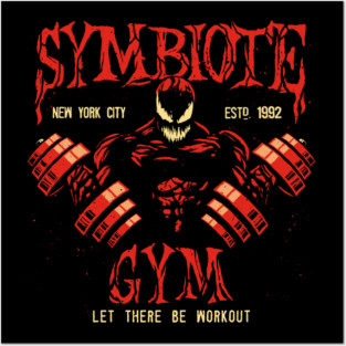Symbiote Gym Posters and Art