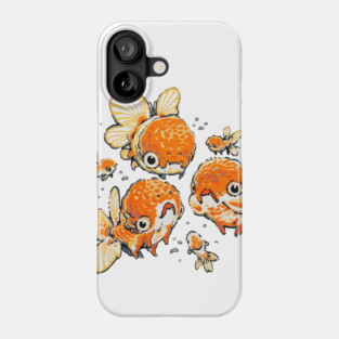 Goldfish with Legs Phone Case