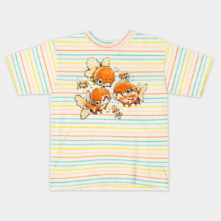 Goldfish with Legs Kids T-Shirt