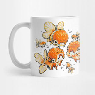 Goldfish with Legs Mug