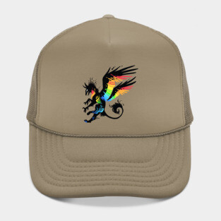Fabulous Rainbow Griffon Hat