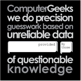 'Computer Geeks' Cool Computer Programmer Posters and Art