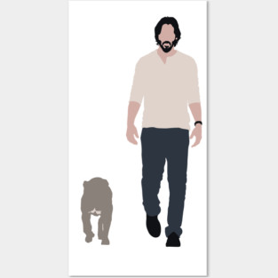 John Wick and dog Posters and Art