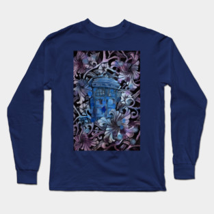Tardis blue Long Sleeve T-Shirt