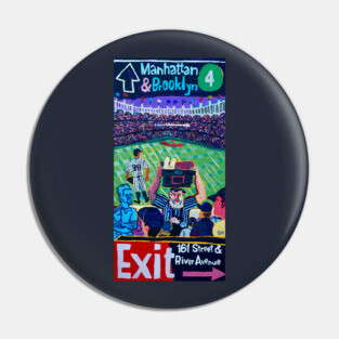 Yankees Outfield Pin