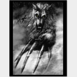 Werewolf Posters and Art