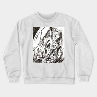 Steampunk clock Crewneck Sweatshirt