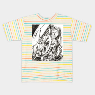 Steampunk clock Kids T-Shirt