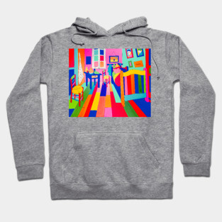 Van Gogh's Bedroom at Arles Pop Art Hoodie