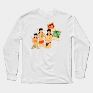 Ness with Polaroids Long Sleeve T-Shirt