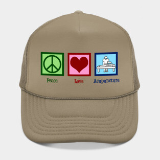 Peace Love Acupuncture Hat