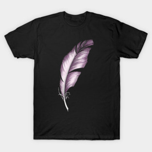 Violet feather T-Shirt