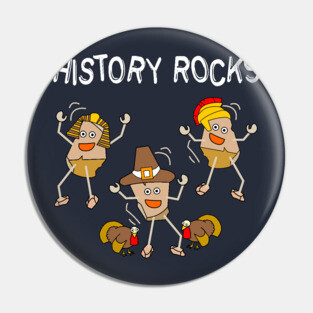 History Rocks Light Pin