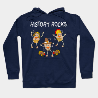 History Rocks Light Hoodie