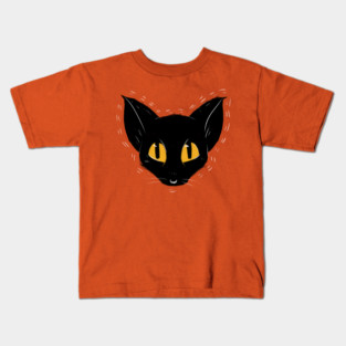 Black Cat Kids T-Shirt