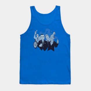Funny Democratic Party // Democrat Presidents Roosevelt Johnson Kennedy Obama Tank Top
