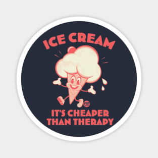 ICE CREAM THERAPY Magnet
