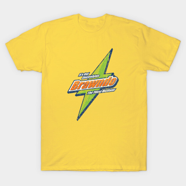 Brawndo T-Shirt by huckblade