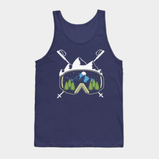 skiing Tank Top