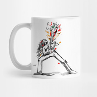 guitar player Mug