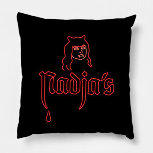 Nadja's vampire nightclub Pillow