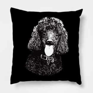 Poodle - Poodle Christmas Gifts Pillow