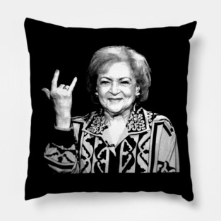 Betty White /// Punk Pillow