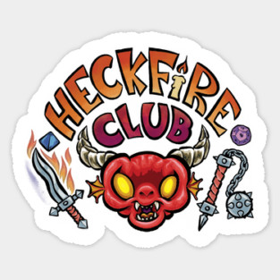 Heckfire Club Sticker