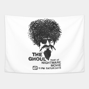 The Ghoul Host of Nightmare Movie Tapestry
