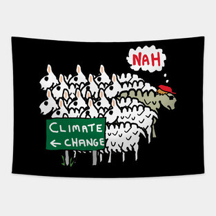 Anti Climate Change Tapestry