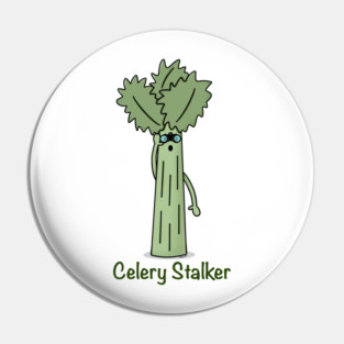 Celery stalker Pin
