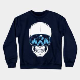 skiing Crewneck Sweatshirt