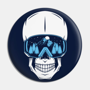 skiing Pin