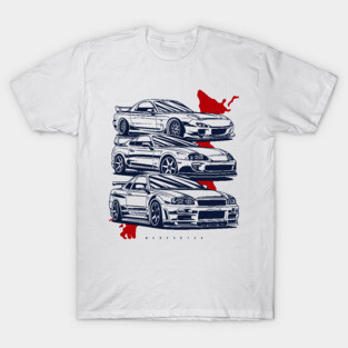 RX7, Skyline & Supra T-Shirt
