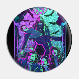 Disco Vampires Pin