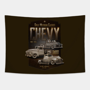 Chevy 3100 Classic Tapestry