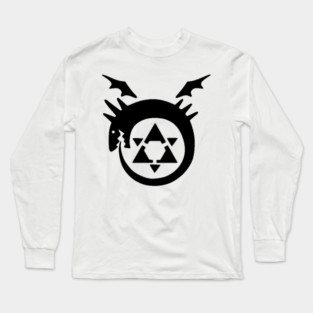 Black Mark Long Sleeve T-Shirt