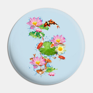 Koi Fish Pin