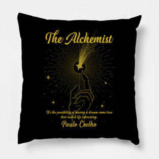 The Alchemist by Paulo Coelho Pillow