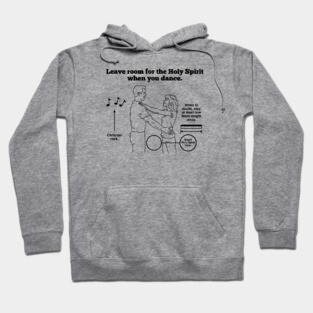 Leave Room for the Holy Spirit - Light Hoodie