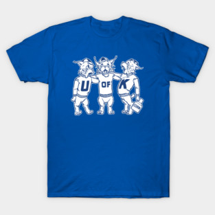 Vintage University of Kentucky Group of Wildcats- Mascots T-Shirt