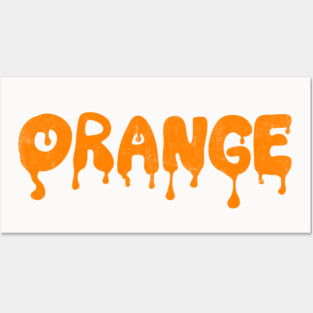 Orange Posters and Art