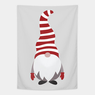 Classic Christmas Gnome Tapestry
