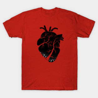 Twisted Roads : Black Heart T-Shirt