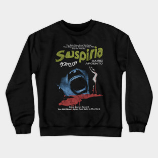 Suspiria, Dario Argento, Giallo, Italian Horror Crewneck Sweatshirt