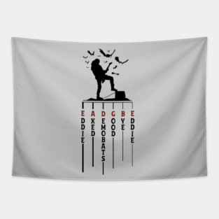 Eddie Munson Guitar Tuning Tapestry