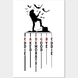 Eddie Munson Guitar Tuning Posters and Art