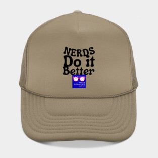 Nerds Do it Better - Nerdy Romantics Podcast Design Hat